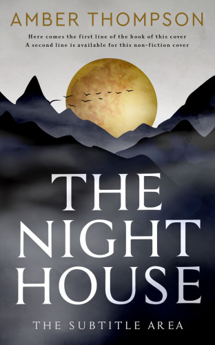 3D mockup of Ash #32898 - Premade Abstract Book Cover