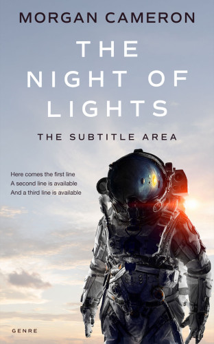 3D mockup of Silver Sand #32991 - Premade Science Fiction Book Cover