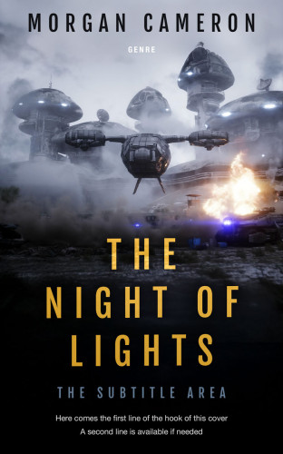 3D mockup of Cloud #33007 - Premade Apocalyptica Book Cover