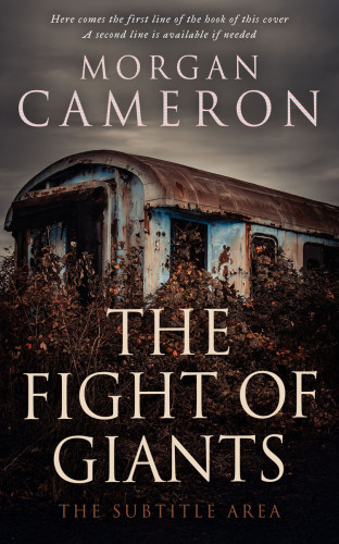 3D mockup of Cocoa Brown #33020 - Premade Horror Book Cover