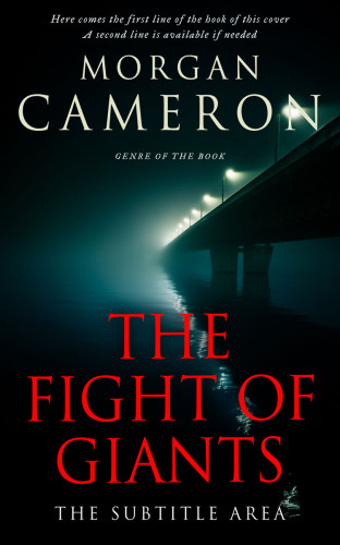 3D mockup of Black Bean #33029 - Premade Mystery & Thriller & Suspense Book Cover