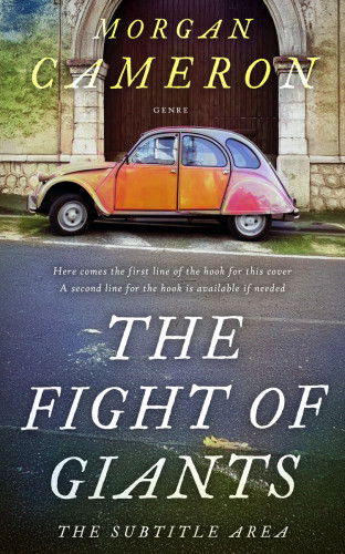 3D mockup of Cape Cod #33068 - Premade Literary Fiction Book Cover