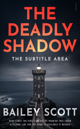 3D mockup of Ebony Clay #33291 - Premade Mystery & Thriller & Suspense Book Cover