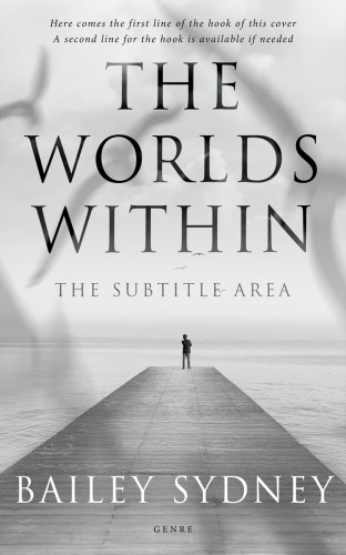 3D mockup of Alto #33328 - Premade Poetry Book Cover