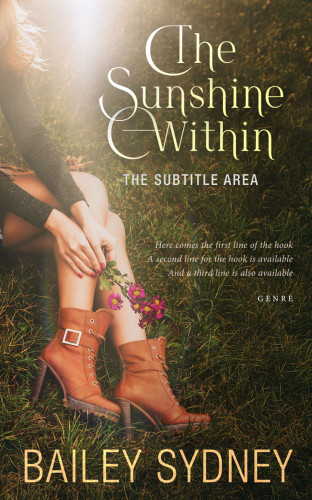 3D mockup of Lisbon Brown #33338 - Premade Teen & Young Adult Book Cover