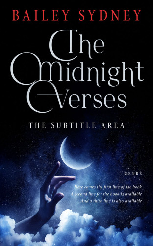 3D mockup of Ebony #33340 - Premade Fantasy Book Cover