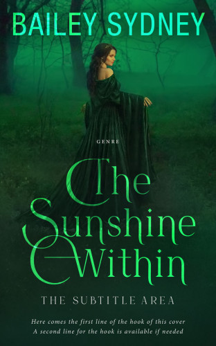 3D mockup of Bush #33343 - Premade Fantasy Book Cover