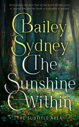 3D mockup of Green Kelp #33348 - Premade Fantasy Book Cover