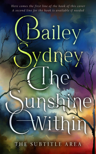 3D mockup of Outer Space #33350 - Premade Abstract Book Cover