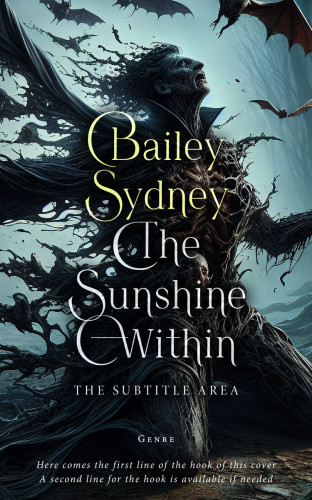 3D mockup of Opal #33381 - Premade Horror Book Cover