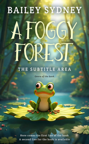 3D mockup of Tom Thumb #33483 - Premade Nature Book Cover