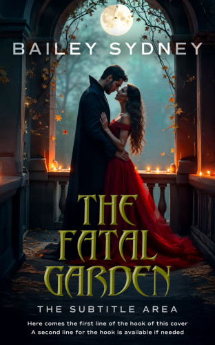 3D mockup of Baltic Sea #33509 - Premade Romance Book Cover