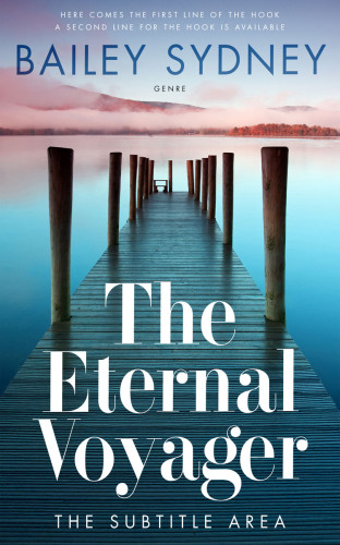 3D mockup of Blue Dianne #33539 - Premade Travel Book Cover