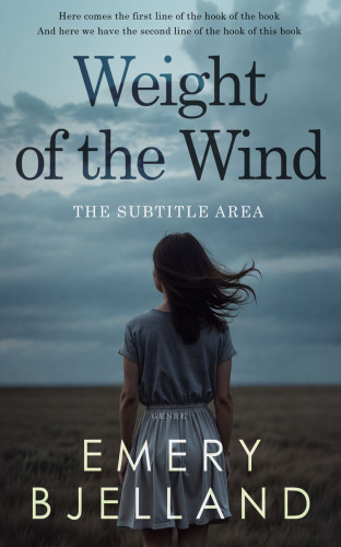 3D mockup of Slate Gray #33562 - Premade Nature Book Cover