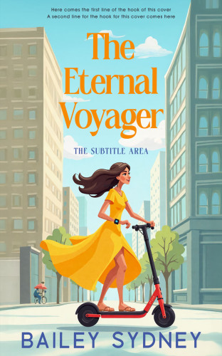 3D mockup of Gum Leaf #33565 - Premade Travel Book Cover