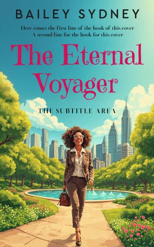 3D mockup of Hippie Blue #335688 - Premade Business Book Cover