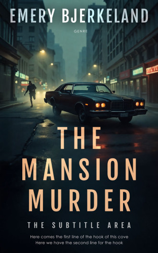 3D mockup of Bunker #335716 - Premade Mystery & Thriller & Suspense Book Cover