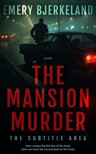 3D mockup of Racing Green #335723 - Premade Mystery & Thriller & Suspense Book Cover