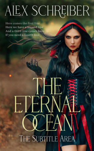 3D mockup of Racing Green #33608 - Premade Fantasy Book Cover