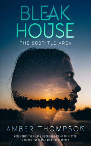 3D mockup of Big Stone #33636 - Premade Fantasy Book Cover