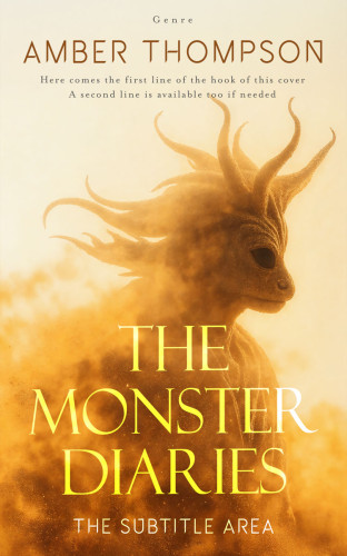 3D mockup of Albescent White #33646 - Premade Fantasy Book Cover