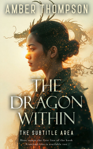 3D mockup of Hunter Green #33655 - Premade Fantasy Book Cover | BookCoverZone