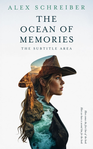 3D mockup of Lunar Green #33688 - Premade Surreal Book Cover