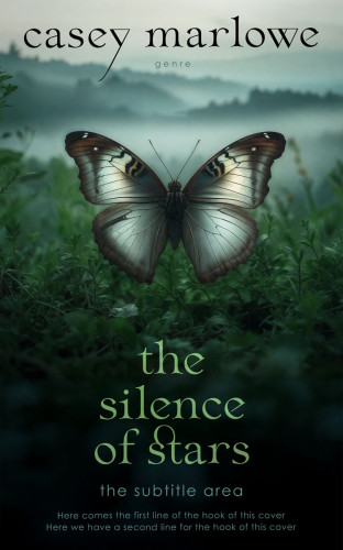 3D mockup of Racing Green #33728 - Premade Poetry Book Cover | BookCoverZone