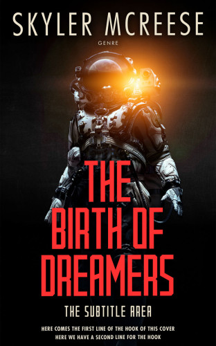 3D mockup of Terracotta #33943 - Premade Science Fiction Book Cover