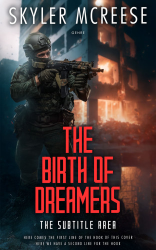 3D mockup of Japonica #33949 - Premade Apocalyptica Book Cover