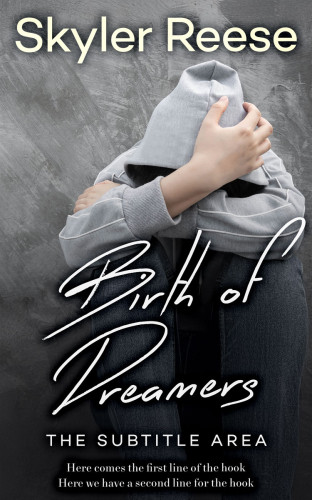 3D mockup of Shark #33999 - Premade Teen & Young Adult Book Cover