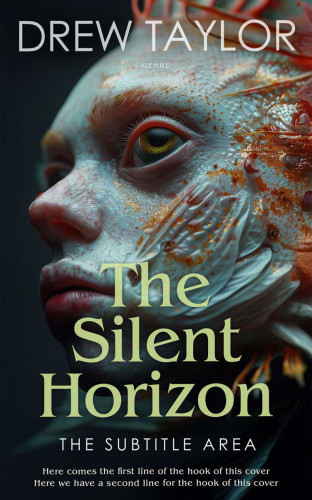 3D mockup of Shark #34039 - Premade Fantasy Book Cover