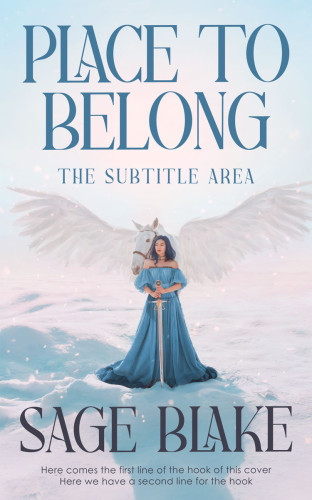 3D mockup of Mischka #34161 - Premade Fantasy Book Cover