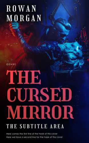 3D mockup of Ebony #34191 - Premade Mystery & Thriller & Suspense Book Cover