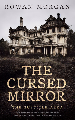 3D mockup of Cocoa Brown #34200 - Premade Horror Book Cover