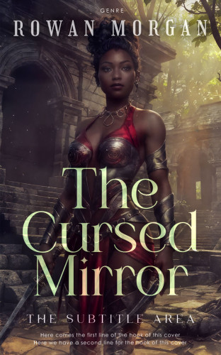 3D mockup of Thunder #34229 - Premade Fantasy Book Cover