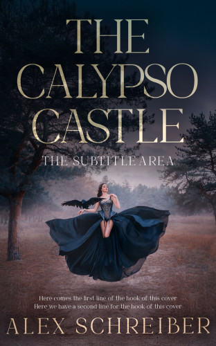 3D mockup of Shark #34326 - Premade Fantasy Book Cover