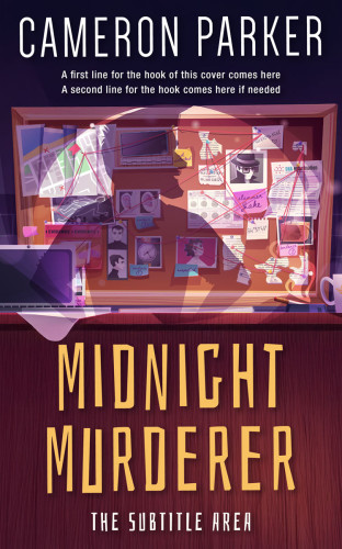 3D mockup of Cocoa Bean #34360 - Premade Mystery & Thriller & Suspense Book Cover