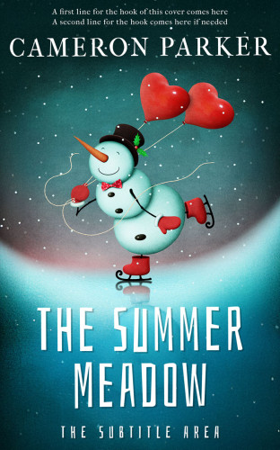 3D mockup of Blue Dianne #34376 - Premade Literary Fiction Book Cover