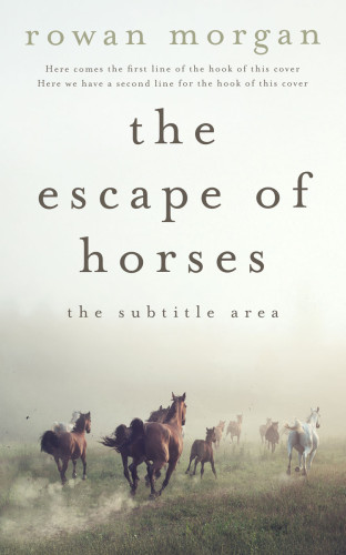 3D mockup of Green White #34401 - Premade Western Book Cover