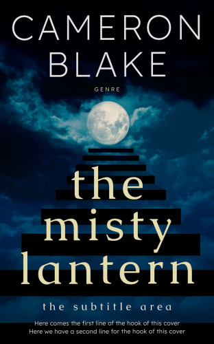 3D mockup of Black Pearl #34431 - Premade Mystery & Thriller & Suspense Book Cover