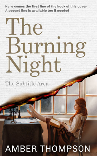 3D mockup of Eclipse #34466 - Premade Mystery & Thriller & Suspense Book Cover