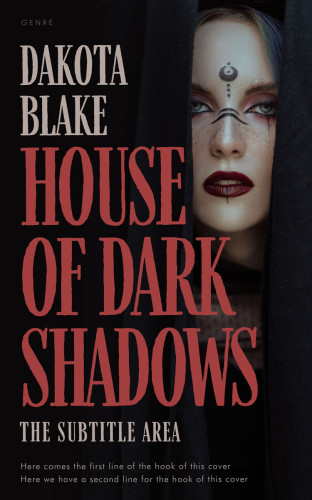 3D mockup of Cod Gray #34514 - Premade Horror Book Cover