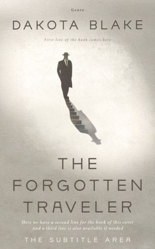 3D mockup of Swirl #34603 - Premade Business Book Cover