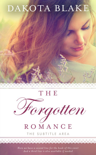 3D mockup of Coral Tree #34612 - Premade Romance Book Cover