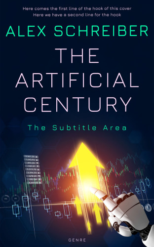 3D mockup of Ebony #34647 - Premade Science Fiction Book Cover