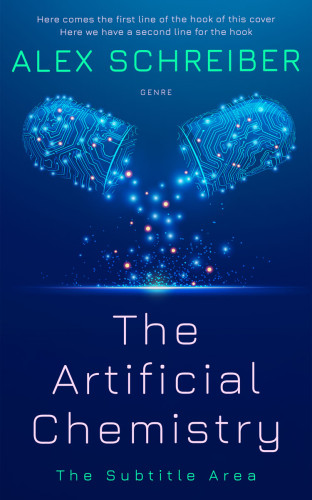 3D mockup of Gulf Blue #34650 - Premade Science & Nature Book Cover