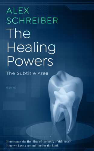 3D mockup of Blue Zodiac #34659 - Premade Medical Book Cover