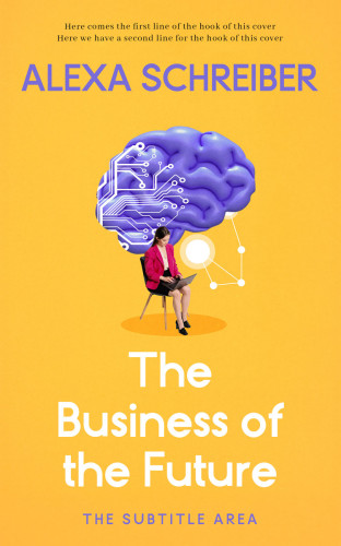 3D mockup of Bright Sun #34663 - Premade Business Book Cover