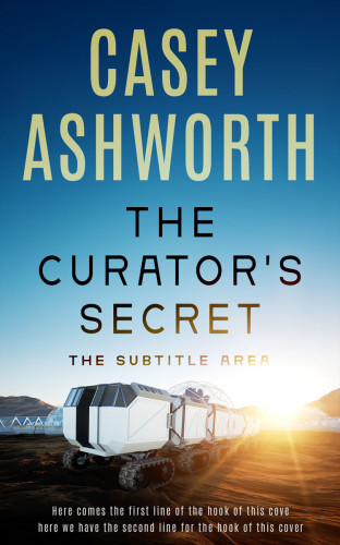 3D mockup of Foggy Gray #34718 - Premade Science Fiction Book Cover